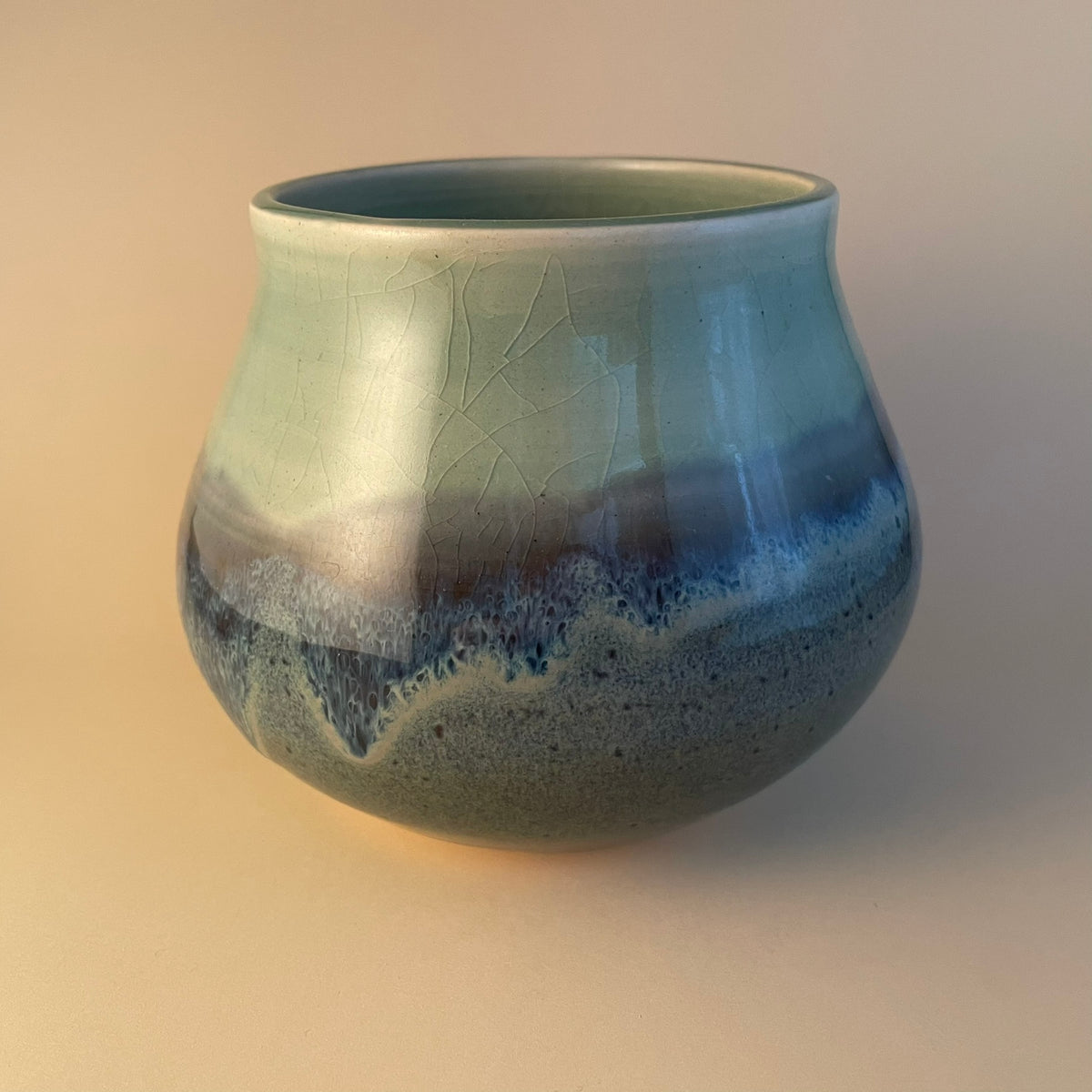 Vase bleu