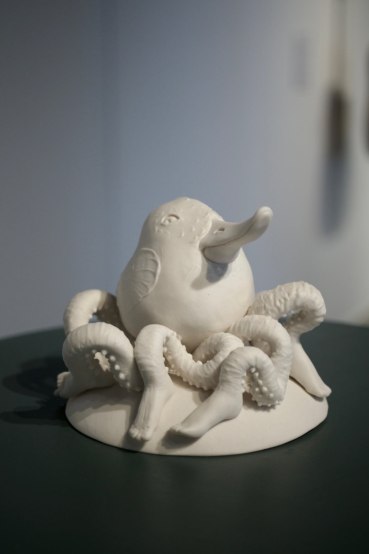 Sculpture SERINUS TENTACULUS NUDIPE - Le Canariopode à pieds nus