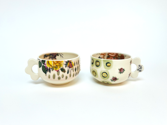 Tasse à thé  Collection Roccoco Bling Bling