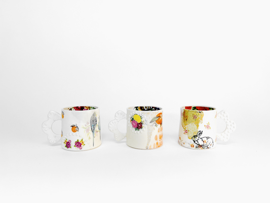 Tasse droite - Collection Roccoco Bling Bling